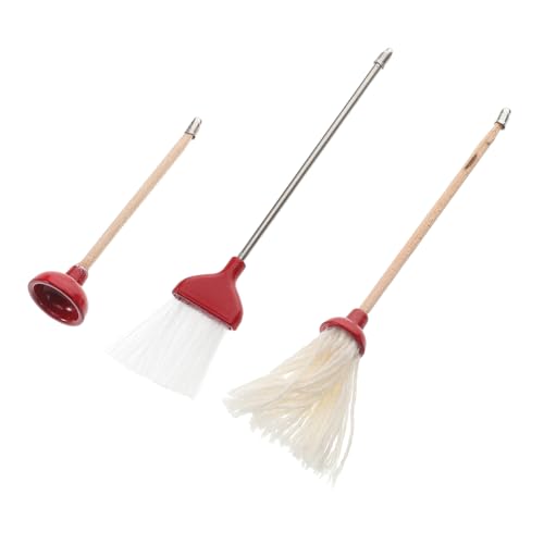 Yardwe 1 Satz Mini -moppbesen Kinderbesen Puppenhaus-möbelset Kleinkind Besen Mini-reinigungswerkzeuge Mini-badezimmerutensilien Für Puppen Spielzeugbesen Puppenhauszubehör Mini-Besen Rot Yardwe 1 Satz Mini -moppbesen Kinderbesen Puppenhaus-möbelset Kleinkind Besen Mini-reinigungswerkzeuge Mini-badezimmerutensilien Für Puppen Spielzeugbesen Puppenhauszubehör Mini-Besen Rot von Yardwe