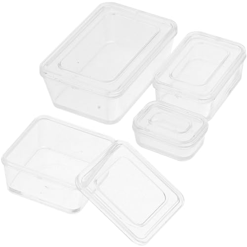 Yardwe 1 Satz Miniatur Dollhaus Zubehör Mini Lebensmittel Aufbewahrungsboxen für Puppenhaus Dekorative Bento Boxen für DIY Projekte Esszimmer und Aus Sicher und Langlebig Yardwe 1 Satz Miniatur Dollhaus Zubehör Mini Lebensmittel Aufbewahrungsboxen für Puppenhaus Dekorative Bento Boxen für DIY Projekte Esszimmer und Aus Sicher und Langlebig von Yardwe