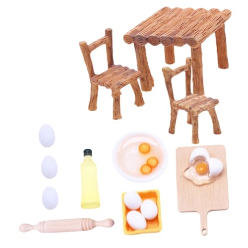Yardwe 1 Satz Minitisch aus Holz für kinderspielzeug Toys for Puppenhausmöbel Miniaturstuhl Miniatur-Szenendekor Mini House Accessory Mini-Hausschmuck Plastik Yardwe 1 Satz Minitisch aus Holz für kinderspielzeug Toys for Puppenhausmöbel Miniaturstuhl Miniatur-Szenendekor Mini House Accessory Mini-Hausschmuck Plastik von Yardwe