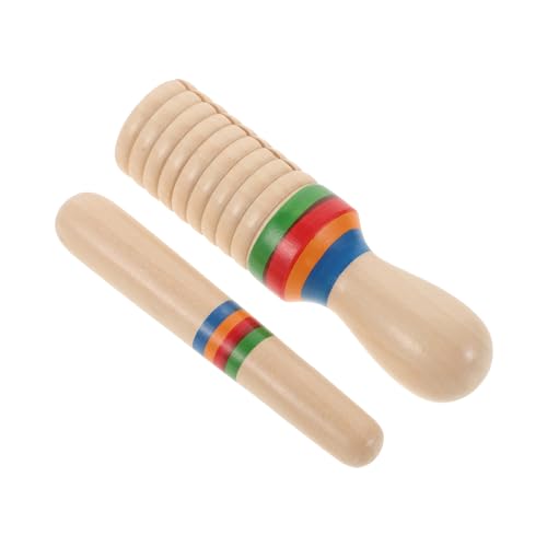 Yardwe 1 Satz Mit Einem Lautsprecher Percussion-Instrument Mit Einem Eingängigen Ring Schallschlauch Pädagogisches Musikalisches Hölzern Beige Yardwe 1 Satz Mit Einem Lautsprecher Percussion-Instrument Mit Einem Eingängigen Ring Schallschlauch Pädagogisches Musikalisches Hölzern Beige von Yardwe