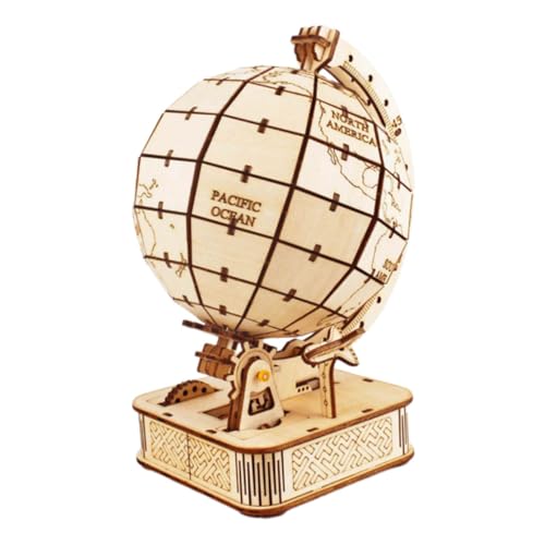 Yardwe 1 Satz -Modell Kleinkind Platz Junge Puzzle Lehrreich Für Globen Tragbare Rätsel Tragbare Lernrätsel Modelle Bildungsrätsel 3D -rätsel Linde von Yardwe
