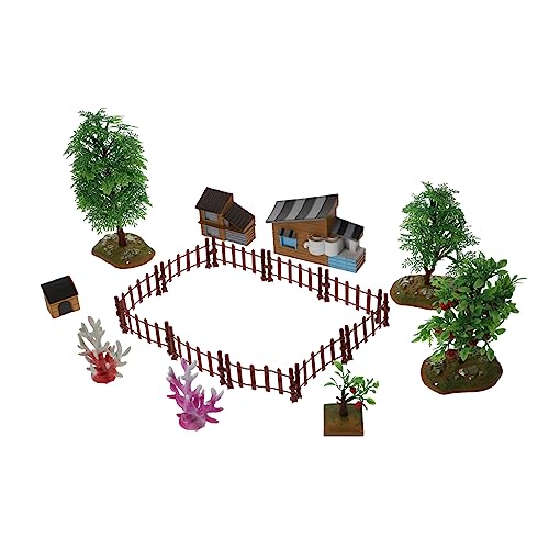 Yardwe 1 Satz Modellspielzeug Realistische Bauernhofszene für Dekoration Farm für Kreative Spiele und Fotodekoration Yardwe 1 Satz Modellspielzeug Realistische Bauernhofszene für Dekoration Farm für Kreative Spiele und Fotodekoration von Yardwe
