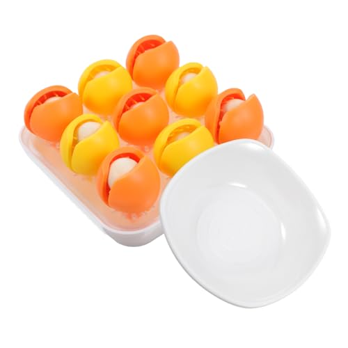 Yardwe 1 Satz Montessori Holzball Stopfspielzeug für Frühkindliches Lernspiel zur Entwicklung der Feinmotorik Hand Augen Koordination Verschiedenen Umgebungen von Yardwe