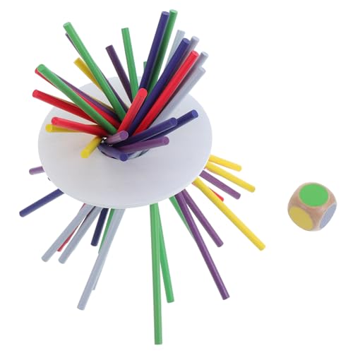 Yardwe 1 Satz Montessori Holzspielzeug Buntes Balancespiel Feinmotorik für Familienfeiern und Gemeinsames Tragbar und Leicht Yardwe 1 Satz Montessori Holzspielzeug Buntes Balancespiel Feinmotorik für Familienfeiern und Gemeinsames Tragbar und Leicht von Yardwe