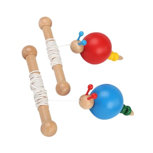 Yardwe 1 Satz Nachziehschnecke aus Holz Kleinkinder ziehen Krabbelnde Lernschnecke zum Nachziehen Ziehspielzeug Holzspielzeug aus Holz Walking Toy von Yardwe