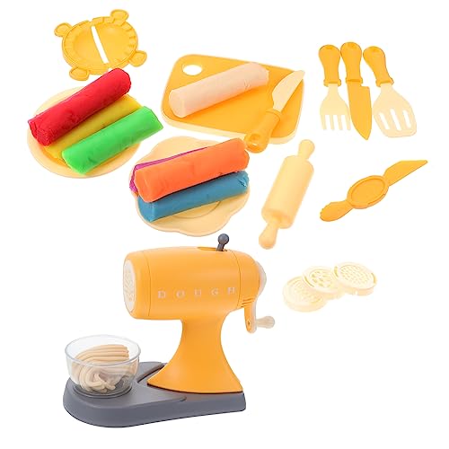 Yardwe 1 Satz Nudelmaschine aus farbigem Ton Backset kinderküche küchenspielzeug für Kleinkindspielzeug lustiges Kinderspielzeug Plastilin Nudelmaschine Bauch Orange Yardwe 1 Satz Nudelmaschine aus farbigem Ton Backset kinderküche küchenspielzeug für Kleinkindspielzeug lustiges Kinderspielzeug Plastilin Nudelmaschine Bauch Orange von Yardwe