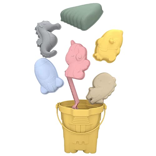 Yardwe 1 Satz Outdoor-Gartenspielzeug sandspielzeug kinderspielzeug strandspielzeug sandwanne für draußen Sandeimer Silikonspielzeug zum Sandgraben Kieselgel Yellow Yardwe 1 Satz Outdoor-Gartenspielzeug sandspielzeug kinderspielzeug strandspielzeug sandwanne für draußen Sandeimer Silikonspielzeug zum Sandgraben Kieselgel Yellow von Yardwe