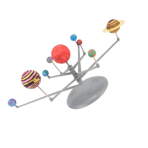 Yardwe 1 Satz Planetenmodellspielzeug Bausätze Solarspielzeug Solarsystem Projekt Planetarisches Modell Junge Astronomen -Kits Planet des Sonnensystems Planetenmodell Sonnensystem Plastik von Yardwe