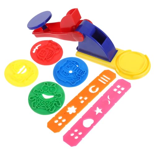 Yardwe 1 Satz Plasticine Stempel Formen für Ton Keksmaschine Tonmodellierset für Keksform Modellierwerkzeuge aus Ton Tonpolymer Modelliermasse-Kit Modelliermasse für Plastik von Yardwe