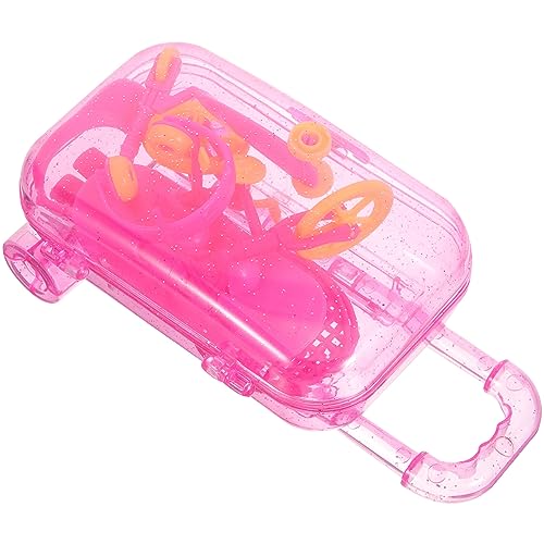 Yardwe 1 Satz Puppenhaus Zubehör doll Accessories rollkoffer reisekoffer Mini Sportspielzeug für Puppen Headphones Puppen-Sportspielset Puppenhaus-Rollenspielset Plastik von Yardwe