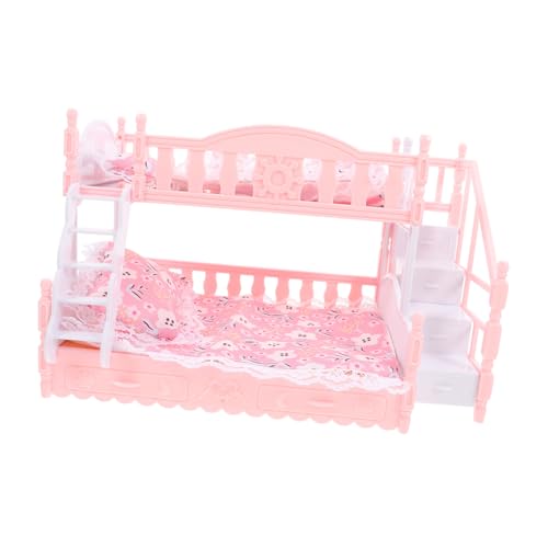 Yardwe 1 Satz Puppenhausbettwäsche Puppenbett Miniatur-Puppenstubenbett Puppenhauszubehör Bett Mini-Puppenhausmöbel Etagenbett für Puppen Etagenbett- Plastik Rosa Yardwe 1 Satz Puppenhausbettwäsche Puppenbett Miniatur-Puppenstubenbett Puppenhauszubehör Bett Mini-Puppenhausmöbel Etagenbett für Puppen Etagenbett- Plastik Rosa von Yardwe