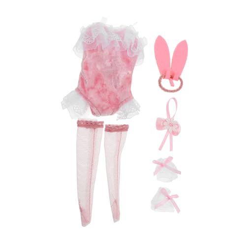 Yardwe 1 Satz Puppenkleidung Puppen Accessoires Puppen Puppen Skirt Sicherheitsmaterial Puppen Hasenkostüm für Mädchen Puppensachen Kleidung für Puppen Polyester Yardwe 1 Satz Puppenkleidung Puppen Accessoires Puppen Puppen Skirt Sicherheitsmaterial Puppen Hasenkostüm für Mädchen Puppensachen Kleidung für Puppen Polyester von Yardwe