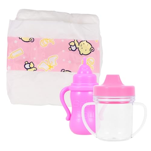 Yardwe 1 Satz Puppenzubehör Puppenhaus Zubehör Mini-saftflaschen Puppenmilchflaschen Saftflaschen Für Babypuppen Babypuppenflaschen Miniatur-puppenflaschen Puppenfutterflasche Plastik von Yardwe