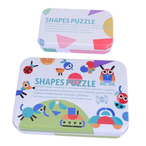 Yardwe 1 Satz Puzzle- Aus Holz Puzzlematte Pädagogisches Kinderfrühes Lernspielzeug Tangram-Puzzle- Kinderspielzeug Bunt Yardwe 1 Satz Puzzle- Aus Holz Puzzlematte Pädagogisches Kinderfrühes Lernspielzeug Tangram-Puzzle- Kinderspielzeug Bunt von Yardwe