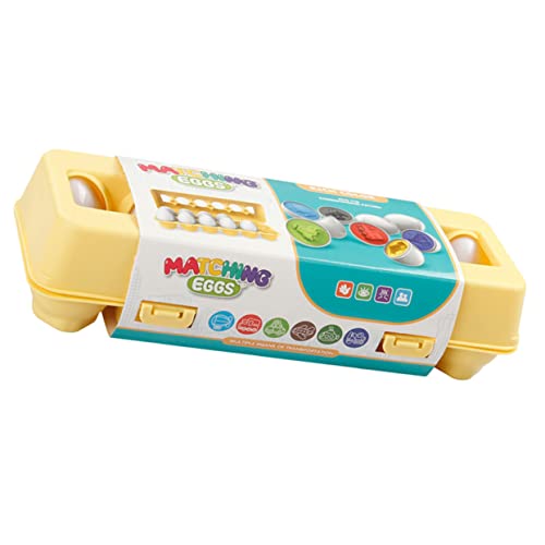 Yardwe 1 Satz Puzzle Eier Montessori Lernspielzeug für Jahre Alte Kognitive Entwicklung mit Bunten Ei Förmigen Bausteinen für Ostern und Kreative Spielideen Yardwe 1 Satz Puzzle Eier Montessori Lernspielzeug für Jahre Alte Kognitive Entwicklung mit Bunten Ei Förmigen Bausteinen für Ostern und Kreative Spielideen von Yardwe