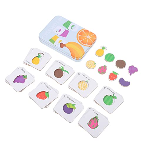 Yardwe 1 Satz Puzzle Geist Lehrreich Trainingsspielzeug Für Intellektuelles Spiel Interaktives Spielset Bildungsspielzeug Eltern-Kind-Spiel Kinderbrettspiel Trainingskarten Holz Yardwe 1 Satz Puzzle Geist Lehrreich Trainingsspielzeug Für Intellektuelles Spiel Interaktives Spielset Bildungsspielzeug Eltern-Kind-Spiel Kinderbrettspiel Trainingskarten Holz von Yardwe