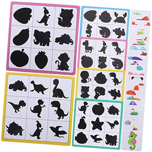 Yardwe 1 Satz Puzzle für Schatten Paarungsblöcke Hand Auge Koordination und Kognitiven Fähigkeiten Sicheres Pädagogisches für Vorschulkinder Yardwe 1 Satz Puzzle für Schatten Paarungsblöcke Hand Auge Koordination und Kognitiven Fähigkeiten Sicheres Pädagogisches für Vorschulkinder von Yardwe