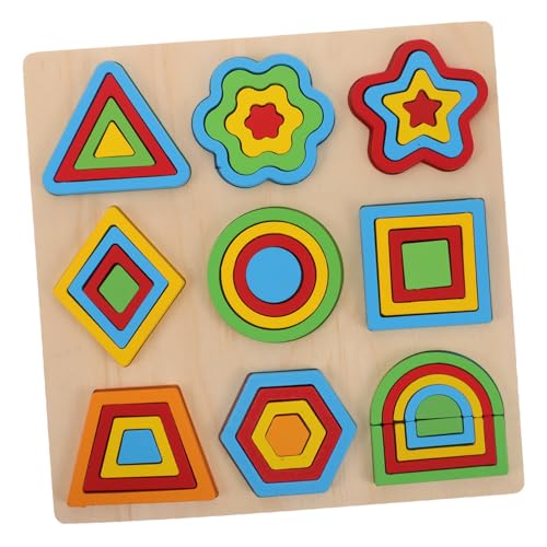 Yardwe 1 Satz Puzzle- für die frühe Bildung interaktives Babypuzzles 12-18 Monate Rätsel für Puzzlespielzeug für die frühe Bildung von Kindern von Yardwe