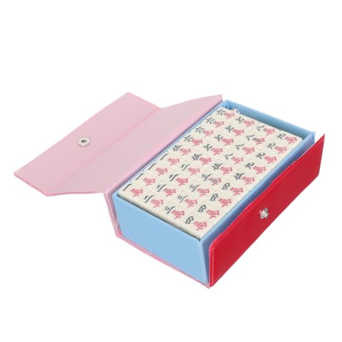Yardwe 1 Satz Reise Mahjong Set Tragbares Kompaktes Mahjong Set für Unterwegs für Partys und Freizeitaktivitäten mit Feiner Verarbeitung und Klarer Drucktechnik Perfektes Yardwe 1 Satz Reise Mahjong Set Tragbares Kompaktes Mahjong Set für Unterwegs für Partys und Freizeitaktivitäten mit Feiner Verarbeitung und Klarer Drucktechnik Perfektes von Yardwe