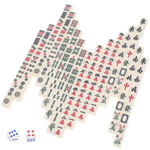 Yardwe 1 Satz Reise Mahjong Set Tragbares Mini Mahjong für Camping und Familienfeiern Zufälliger Farbe mit Aufbewahrungsbox Unterwegs und Freizeitaktivitäten Yardwe 1 Satz Reise Mahjong Set Tragbares Mini Mahjong für Camping und Familienfeiern Zufälliger Farbe mit Aufbewahrungsbox Unterwegs und Freizeitaktivitäten von Yardwe