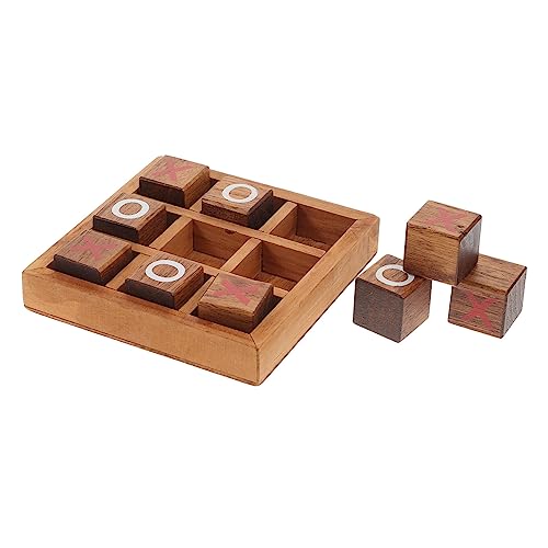 Yardwe 1 Satz Schachspielzeug Für Spielfamilie Zehe Brettspiel Game Board Tac Toe Brettspiel Brettspiele -Spiel -brettspiel Spiele Familie Kaffee Holz Yardwe 1 Satz Schachspielzeug Für Spielfamilie Zehe Brettspiel Game Board Tac Toe Brettspiel Brettspiele -Spiel -brettspiel Spiele Familie Kaffee Holz von Yardwe