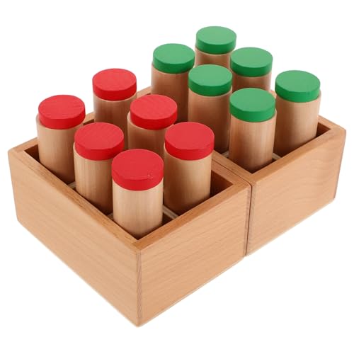 Yardwe 1 Satz Schallsempfindungszylinder Sinnesröhre Sensorischer Blasenschlauch Sensorisches Auditive Sensorische Spielzeuge Montessori-zylinderblöcke Holz Yardwe 1 Satz Schallsempfindungszylinder Sinnesröhre Sensorischer Blasenschlauch Sensorisches Auditive Sensorische Spielzeuge Montessori-zylinderblöcke Holz von Yardwe