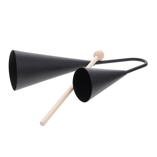 Yardwe 1 Satz Schlaginstrument Musik Doppelloch Trompete Glocke Lernspielzeug für Anfänger und Profis Robust und Langlebig Holz und Metallmaterial Yardwe 1 Satz Schlaginstrument Musik Doppelloch Trompete Glocke Lernspielzeug für Anfänger und Profis Robust und Langlebig Holz und Metallmaterial von Yardwe