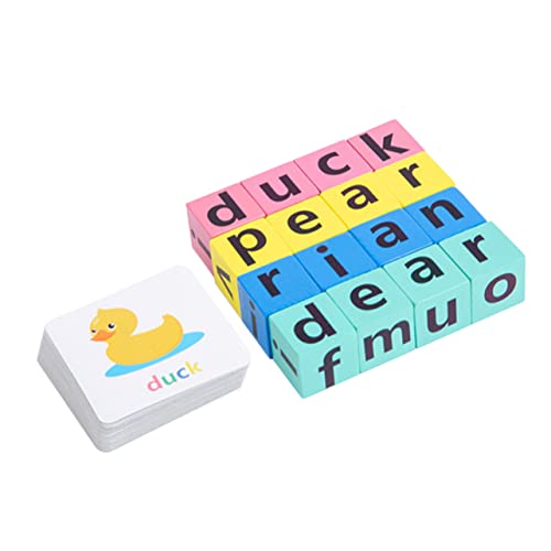Yardwe 1 Satz Schreibschreibblockspielzeug Lernspielzeug Lesespiele Passende Buchstabenspiele Rechtschreibspiele Lernen Briefspiel -Matching-Spiel Wortspiel Holz Yardwe 1 Satz Schreibschreibblockspielzeug Lernspielzeug Lesespiele Passende Buchstabenspiele Rechtschreibspiele Lernen Briefspiel -Matching-Spiel Wortspiel Holz von Yardwe