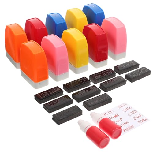 Yardwe 1 Satz Siegel für Lehrerkommentare Sortiert Vinyl preise für klassenzimmer Studenten Stempel lichtempfindliches Siegel Lehrmittel Bildungsangebot Klassenzimmerdekor Plastik Yardwe 1 Satz Siegel für Lehrerkommentare Sortiert Vinyl preise für klassenzimmer Studenten Stempel lichtempfindliches Siegel Lehrmittel Bildungsangebot Klassenzimmerdekor Plastik von Yardwe