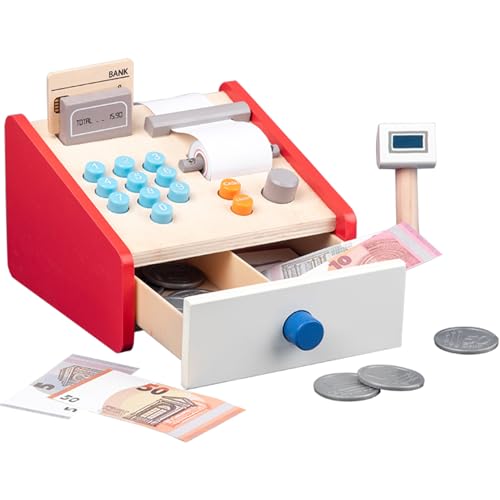 Yardwe 1 Satz Simulation Registrierkasse kinderspielzeug für Weihnachts assecoires mannergeschenk Weihnachten Bambus Yardwe 1 Satz Simulation Registrierkasse kinderspielzeug für Weihnachts assecoires mannergeschenk Weihnachten Bambus von Yardwe
