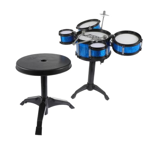 Yardwe 1 Satz Simulierte Jazztrommel Trommelspielzeug für Kleinkinder im Vorschulalter Drum Kit Kinderspielzeug Musikinstrumente ABS umweltfreundlicher Kunststoff Blau Yardwe 1 Satz Simulierte Jazztrommel Trommelspielzeug für Kleinkinder im Vorschulalter Drum Kit Kinderspielzeug Musikinstrumente ABS umweltfreundlicher Kunststoff Blau von Yardwe