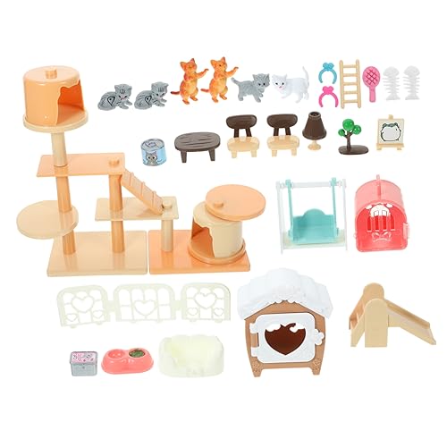 Yardwe 1 Satz Spielhaus Katzenfiguren Spielset Mit Katzenfiguren Kleinkindspielzeug Hausspielzeug Vorgeben Kits Pädagogisches Kindergeschenk Plastik Yardwe 1 Satz Spielhaus Katzenfiguren Spielset Mit Katzenfiguren Kleinkindspielzeug Hausspielzeug Vorgeben Kits Pädagogisches Kindergeschenk Plastik von Yardwe