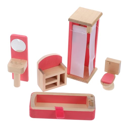 Yardwe 1 Satz Spielhaus kinderzimmer zubehör Miniaturmöbel weinachtsgeschenk Party mitgebsel Toy Puppenhausmöbel aus Holz Lustige Dekore Mini-Hausdekoration hölzern Rosa Yardwe 1 Satz Spielhaus kinderzimmer zubehör Miniaturmöbel weinachtsgeschenk Party mitgebsel Toy Puppenhausmöbel aus Holz Lustige Dekore Mini-Hausdekoration hölzern Rosa von Yardwe