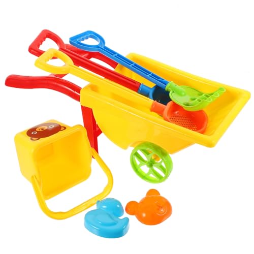 Yardwe 1 Satz Spielzeugset Für Den Strand Tragbares Sandspielzeug Pädagogisches Plastik Yellow Yardwe 1 Satz Spielzeugset Für Den Strand Tragbares Sandspielzeug Pädagogisches Plastik Yellow von Yardwe