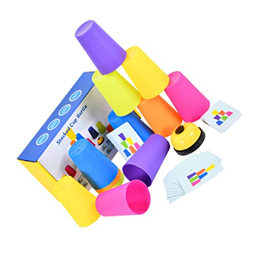 Yardwe Stapelspielzeug Für Kleinkinder Becherspiel-Spielzeug Aus Plastik Lernspielzeug Für Junge Mädchen Früherziehungsspielzeug Für Junge Mädchen Yardwe Stapelspielzeug Für Kleinkinder Becherspiel-Spielzeug Aus Plastik Lernspielzeug Für Junge Mädchen Früherziehungsspielzeug Für Junge Mädchen von Yardwe