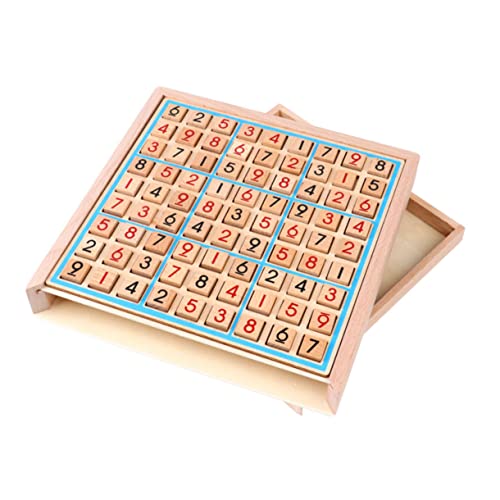 Yardwe 1 Satz Sudoku Holzspielzeug für Pädagogisches Sudoku Brettspiel zur Frühen Mathematik Kreatives Lernspielzeug für Jungen und Jahren Yardwe 1 Satz Sudoku Holzspielzeug für Pädagogisches Sudoku Brettspiel zur Frühen Mathematik Kreatives Lernspielzeug für Jungen und Jahren von Yardwe