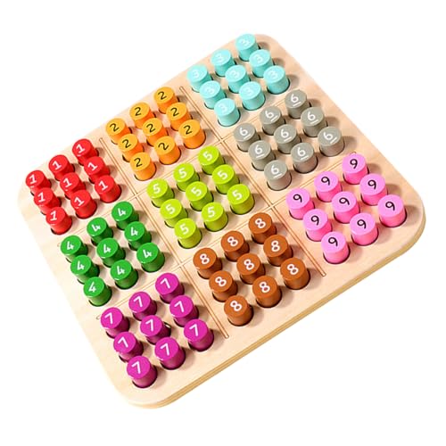 Yardwe 1 Satz Sudoku Spielbrett aus Holz Pädagogisches Puzzle für Denkspiel Konzentration für Kleinkinder Langlebig und Sicher für Kleine Hände Yardwe 1 Satz Sudoku Spielbrett aus Holz Pädagogisches Puzzle für Denkspiel Konzentration für Kleinkinder Langlebig und Sicher für Kleine Hände von Yardwe