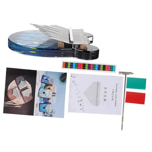 Yardwe 1 Satz Tasten Daumenklavier für Transparentes Design Langlebiges Material Lerninstrument für Musikliebhaber für Kleinkinder Yardwe 1 Satz Tasten Daumenklavier für Transparentes Design Langlebiges Material Lerninstrument für Musikliebhaber für Kleinkinder von Yardwe
