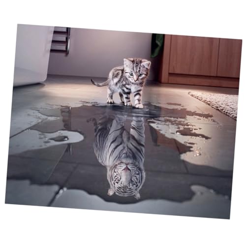 Yardwe 1 Satz Teile Katzenmotiv Puzzle für Lustiges Intelligenzspielzeug zur Stressreduzierung Logischen Denkfähigkeit für Freunde Yardwe 1 Satz Teile Katzenmotiv Puzzle für Lustiges Intelligenzspielzeug zur Stressreduzierung Logischen Denkfähigkeit für Freunde von Yardwe