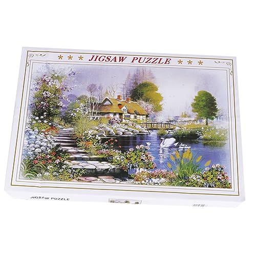 Yardwe 1 Satz Teiliges Landschafts Puzzle aus Papier Kreatives Lehrreiches Puzzle für Fördert für Familienaktivitäten Yardwe 1 Satz Teiliges Landschafts Puzzle aus Papier Kreatives Lehrreiches Puzzle für Fördert für Familienaktivitäten von Yardwe