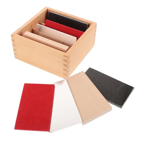 Yardwe 1 Satz Temperaturerfassungszylinder sensorisches Babyspielzeug Texturbrett Montessori-Sensorsystem frühkindliches für Montessori inspiriert hölzern Yardwe 1 Satz Temperaturerfassungszylinder sensorisches Babyspielzeug Texturbrett Montessori-Sensorsystem frühkindliches für Montessori inspiriert hölzern von Yardwe