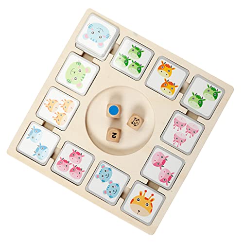 Yardwe 1 Satz Tierkarten Brettspiel für Tragbares Lernspielzeug zur Intelligenzförderung Familien und Geburtstagsgeschenke aus Sicheren Materialien Gefertigt für Jungen und Jahren Yardwe 1 Satz Tierkarten Brettspiel für Tragbares Lernspielzeug zur Intelligenzförderung Familien und Geburtstagsgeschenke aus Sicheren Materialien Gefertigt für Jungen und Jahren von Yardwe