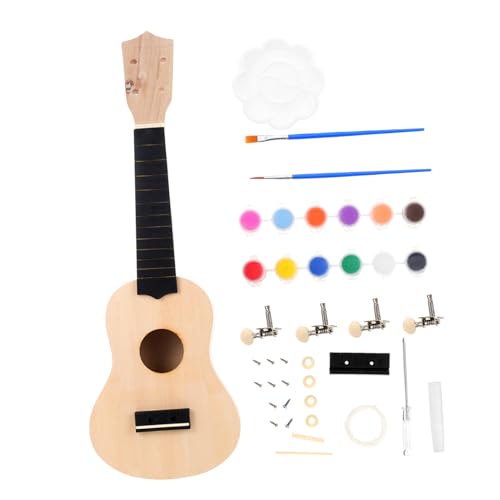 Yardwe 1 Satz Ukulele-Anzug Gitarre Bauen Anfänger Bausatz Bastelzubehör Selber Machen DIY -handwerksbedarf DIY Ukulele Kit Bastelset Für Ukulele Selber Machen Zubehör Farbmaterial Yardwe 1 Satz Ukulele-Anzug Gitarre Bauen Anfänger Bausatz Bastelzubehör Selber Machen DIY -handwerksbedarf DIY Ukulele Kit Bastelset Für Ukulele Selber Machen Zubehör Farbmaterial von Yardwe