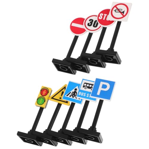 Yardwe 1 Satz Verkehrszeichen- -stoppschilder Für Stoppschild Für Straßenschilder Für Verkehrszeichen Für Stoppschild- Abs von Yardwe
