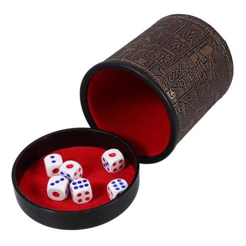 Yardwe 1 Satz Würfel Aufbewahrungsbecher Mini-Tasse Pokerwürfelbecher Spiel Party Ktv Würfelbecher Behälter Für Würfelstreuer Festival-würfelbecher Würfelhalter Coffee Abs von Yardwe