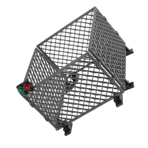 Yardwe 1 Satz Zubehör Für Schutznetz-bausteine Zaun Szene Bausätze Klein Mini Winzig Gebäude Bauen Block Landschaft Plastik Schmuck Ornament Stütze Mikro Layout Grey Abs von Yardwe