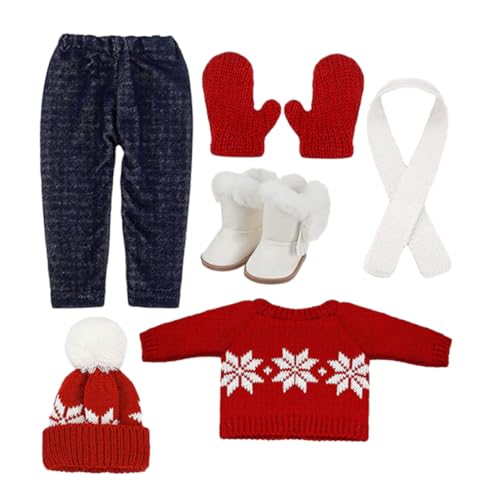 Yardwe 1 Satz kleines Puppenoutfit Weihnachtspullover Dekorationen Kleidung für Puppen Party Puppenkleidung puppenschuhe Dekorative Miniaturkleidung Puppen-Weihnachtskleidung Baumwolle Yardwe 1 Satz kleines Puppenoutfit Weihnachtspullover Dekorationen Kleidung für Puppen Party Puppenkleidung puppenschuhe Dekorative Miniaturkleidung Puppen-Weihnachtskleidung Baumwolle von Yardwe