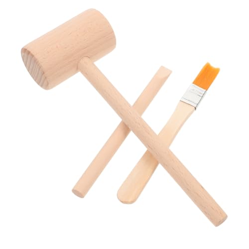 Yardwe 1 Satz zum Graben von Werkzeugen -Ausgrabungswerkzeug Meißelbürstenspielzeug Grabhammer aus Holz Grabungsset für Kinderspielzeug Beige Yardwe 1 Satz zum Graben von Werkzeugen -Ausgrabungswerkzeug Meißelbürstenspielzeug Grabhammer aus Holz Grabungsset für Kinderspielzeug Beige von Yardwe