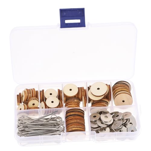 Yardwe 1 Schachtel Holz Gelenke für Puppen DIY Bastelzubehör für Bewegliche Spielzeugbären und Puppen Handgefertigt mit Glatten Kanten Sicher für Eltern Junge Mädchen von Yardwe