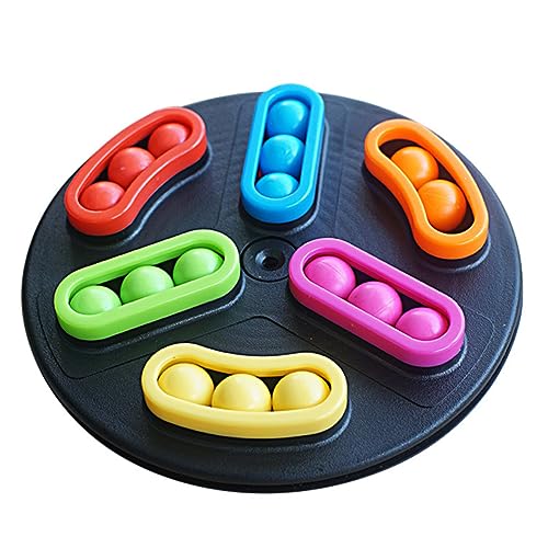 Yardwe 1 Schachtel Spinning Perlenspielzeug Drehen Balancierendes Perlenspielzeug Lernpuzzle Für Kleinkinder Perlen-Labyrinth- Kinderspiele Perlenbrettspiel Zufällige Farbe Yardwe 1 Schachtel Spinning Perlenspielzeug Drehen Balancierendes Perlenspielzeug Lernpuzzle Für Kleinkinder Perlen-Labyrinth- Kinderspiele Perlenbrettspiel Zufällige Farbe von Yardwe